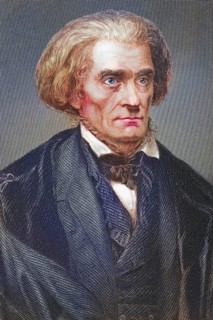 John Caldwell Calhoun, 1782, 1850, American politician and 7th Vice President of the USA,