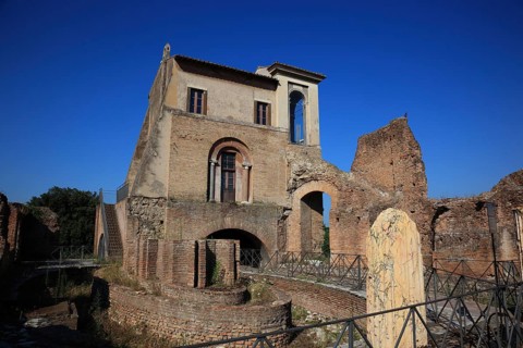 Domus Flavia, Monte Palatino, Palatine Hill, Rome, Italy, Europe