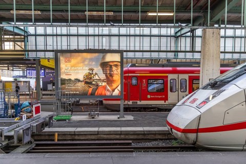 We are starting the general refurbishment. Deutsche Bahn AG announces refurbishment work on a large