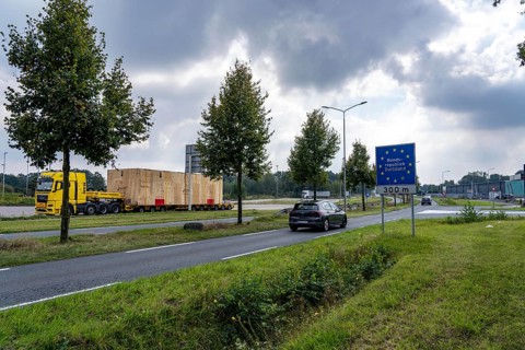 The so-called Green Border, at the former border crossing Schwanenhaus, between Germany and the