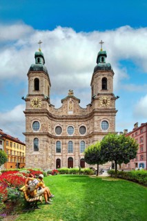 St Jakob's Cathedral, Innsbruck Cathedral, Cathedral, Innsbruck, Tyrol, Austria, Europe