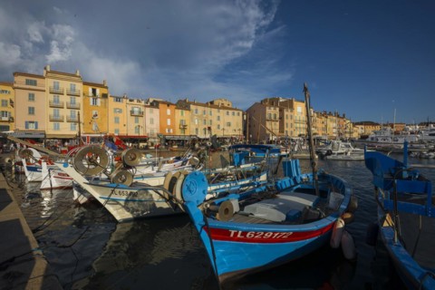 Harbour, St. Tropez, Département Var, Cote d'Azur, Provence-Alpes-Côte d'Azur, South of France,