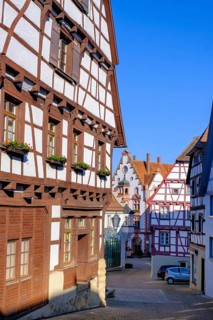 Metzgergasse, Pfullendorf, Linzgau, Baden-Württemberg, Germany, Europe