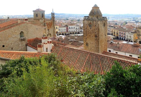 Historic medieval town of Trujillo, Caceres province, Extremadura, Spain, Europe