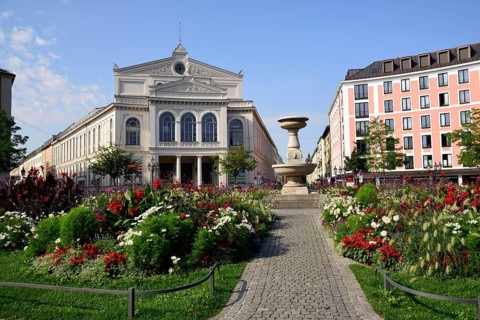 Europe, Germany, Bavaria, Munich, Staatstheater am Gärtnerplatz, Europe