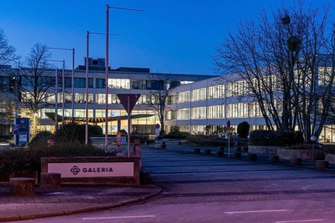 Corporate headquarters of the Galeria department stores' group, in Essen-Bredeney, on