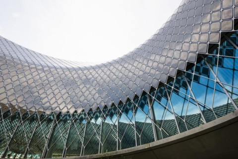 Novartis Pavilion, architecture firm AMDL CIRCLE and architect Michele De Lucchi, Novartis Campus,