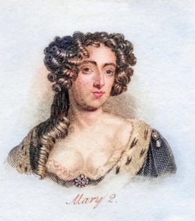 Mary II. 1662-1694 Queen of England, Scotland and Ireland 1689-1694 Wife of William III. from the