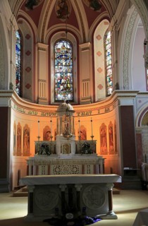 Interior of cathedral church of Saint Patrick, Skibbereen, County Cork, Ireland, Irish Republic,