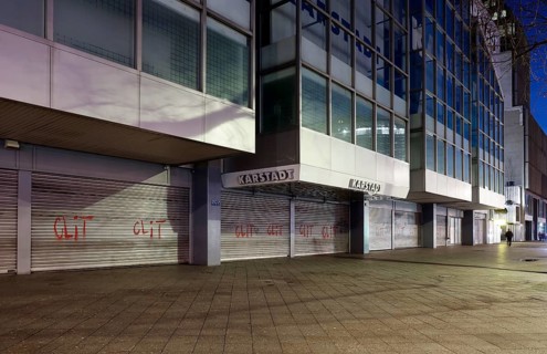 Karstadt branch of Galeria Karstadt Kaufhof GmbH on Berlin's Kurfürstendamm. The department stores'