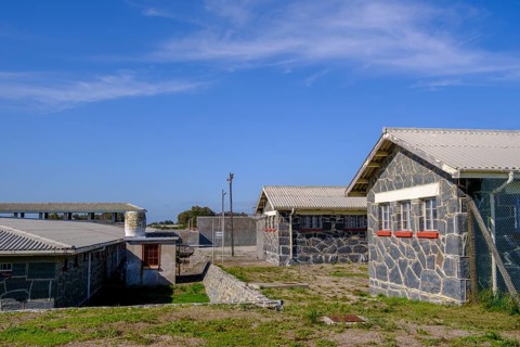 Prison, building, Robben Island, prison island near Cape Town, Cape Town, Western Cape, South