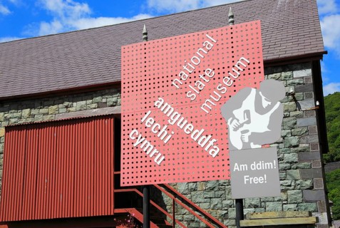 National slate museum, Llanberis, Gwynedd, Snowdonia, north Wales, UK