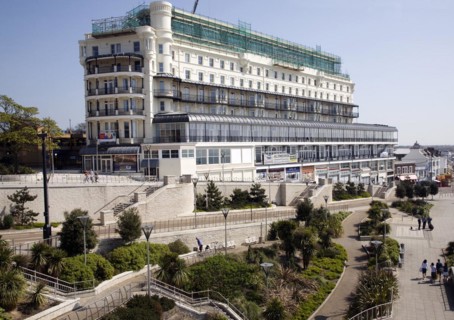Redevelopment of Park Inn Palace hotel, Southend, Essex, England, UK