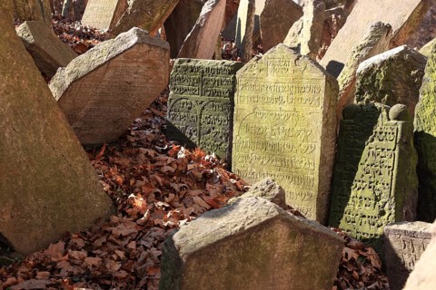 The Old Jewish Cemetery in the Josefov district is one of the most historically significant Jewish