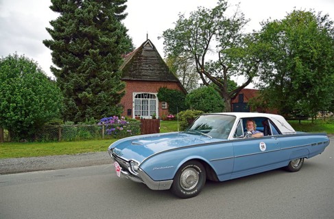 Europe, Germany, Lower Saxony, Lower Elbe Classics, classic car tour, Ford Thunderbird, year of