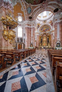 St Jakob's Cathedral, Innsbruck Cathedral, Cathedral, Interior, Innsbruck, Tyrol, Austria, Europe