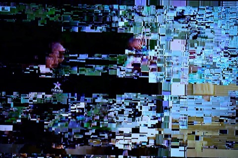 TV picture interference, pixels due to reception interference
