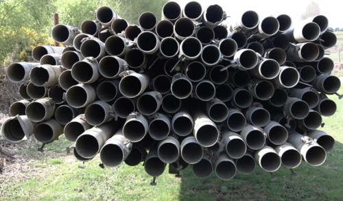 Tube piping of irrigation pipes