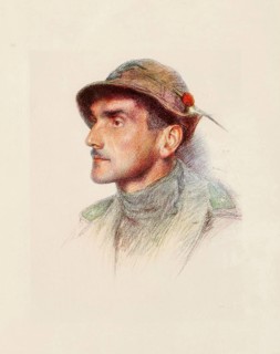 The Allies in the First World War, Italy, Alpine non-commissioned officer, Emilio Dones from Milan,