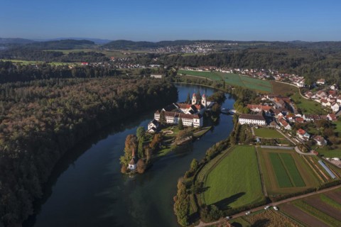 Rheinau Abbey Church, Rheinau, Canton of Zurich, Switzerland, Rheinau, Canton of Zurich,