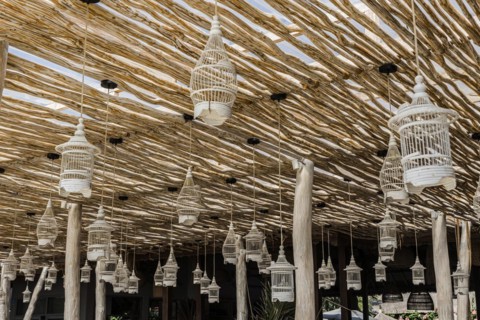 Beach restaurant with decoration, beach club, beach club, beach holiday, holiday, travel,