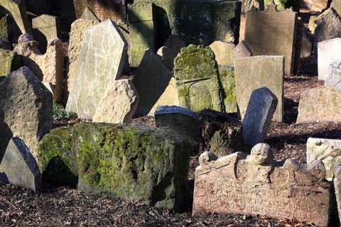 The Old Jewish Cemetery in the Josefov district is one of the most historically significant Jewish