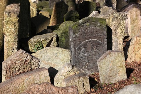 The Old Jewish Cemetery in the Josefov district is one of the most historically significant Jewish