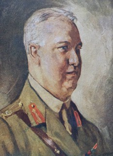 General Sir Arthur William Currie, born 1875, died 1933, leader of the Canadian Expeditionary Force