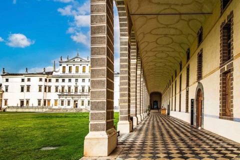 Villa Manin from the 17th century, residence of Ludovico Manin, the last Doge of Venice, Codroipo,
