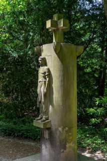 Rotthauser cemetery in Gelsenkirchen, memorial and burial ground of the victims of the mining