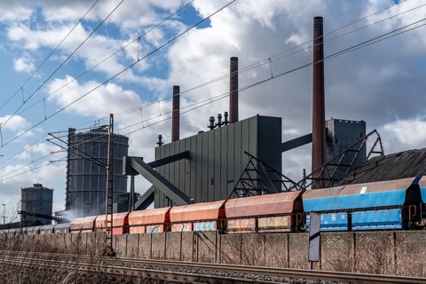 Prosper coking plant, operated by the ArcelorMittal steel group, 146 coke ovens with a daily output