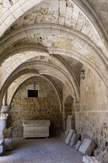 Archaeological Museum in the former hospital of the Order of St John, 15th century, Old Town,