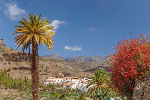 Fataga, Gran Canaria, Canary Islands, Spain, Fataga, Gran Canaria, Canary Islands, Spain, Europe