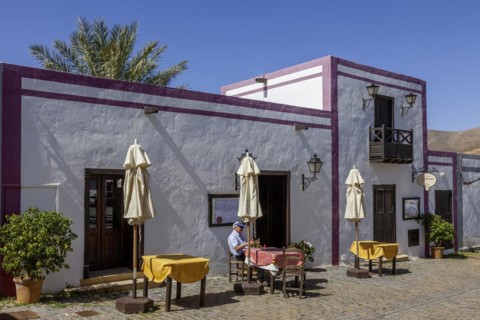 Restaurant in Betancuria, Fuerteventura, Canary Island, Spain, Europe