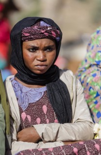 Portrait of a woman in the community of Maraban Dare, in Plateau state, 07/02/2024