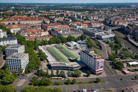Central bus station ZOB, Messedamm, Westend, Charlottenburg, Berlin, Germany, Europe