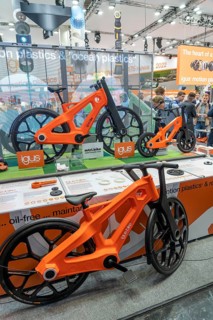 First day at the Hannover Messe 2022, industrial trade fair, after a 2-year corona break, IGUS