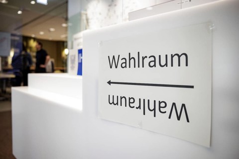 Symbolic image of the European elections. Potsdam, 09.06.2024