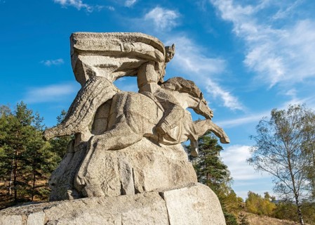 Statue of Georgi Benkovski, Koprivshtitsa, Bulgaria, Europe