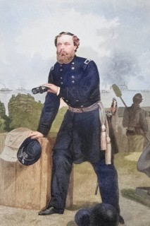 Quincy Adams Gillmore (born 25 February 1825 in Lorain (Ohio) (formerly Black River), died 11 April