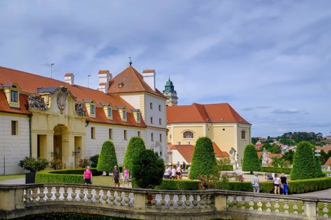 Feldsberg Castle, Valtice, Feldsberg, UNESCO, Morava, South Moravia, Moravia, Czech Republic,