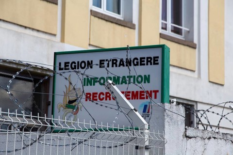 Recruitment centre of the French Foreign Legion in Strasbourg, France, Europe