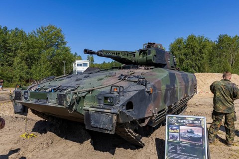 The Oberlausitz military training area opened its Tor tor to thousands of visitors for the Open Day