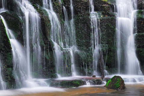 Purakaunui Falls, Catlins Forest Park, Otago, South Island New Zealand, Parakaunui Falls, Otago,