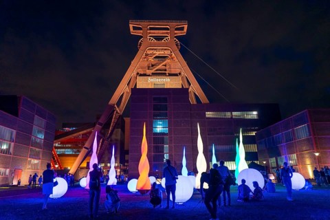Extraschicht, Night of Industrial Culture, music, action, attractions, culture, art, show at 43
