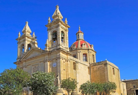 Church of St Margaret, Sannat, island of Gozo, Malta, Europe