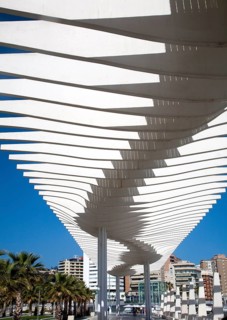 Quay two El Palmeral de las Sorpresas port development of the modern new cruise terminal, Malaga,