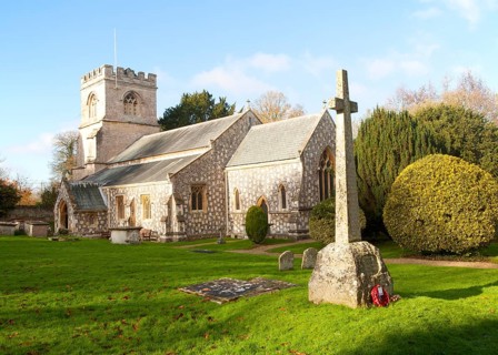 Parish church of St George, Preshute, Manton village, near Marlborough, Wiltshire, England, UK