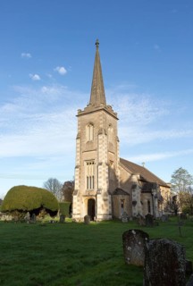 Christcurch church, Derry Hill, Studley, Wiltshire, England, UK completed 1840