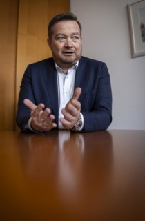 Uli Grötsch, SPD, Police Commissioner of the Bundestag. Berlin, 19.02.2024